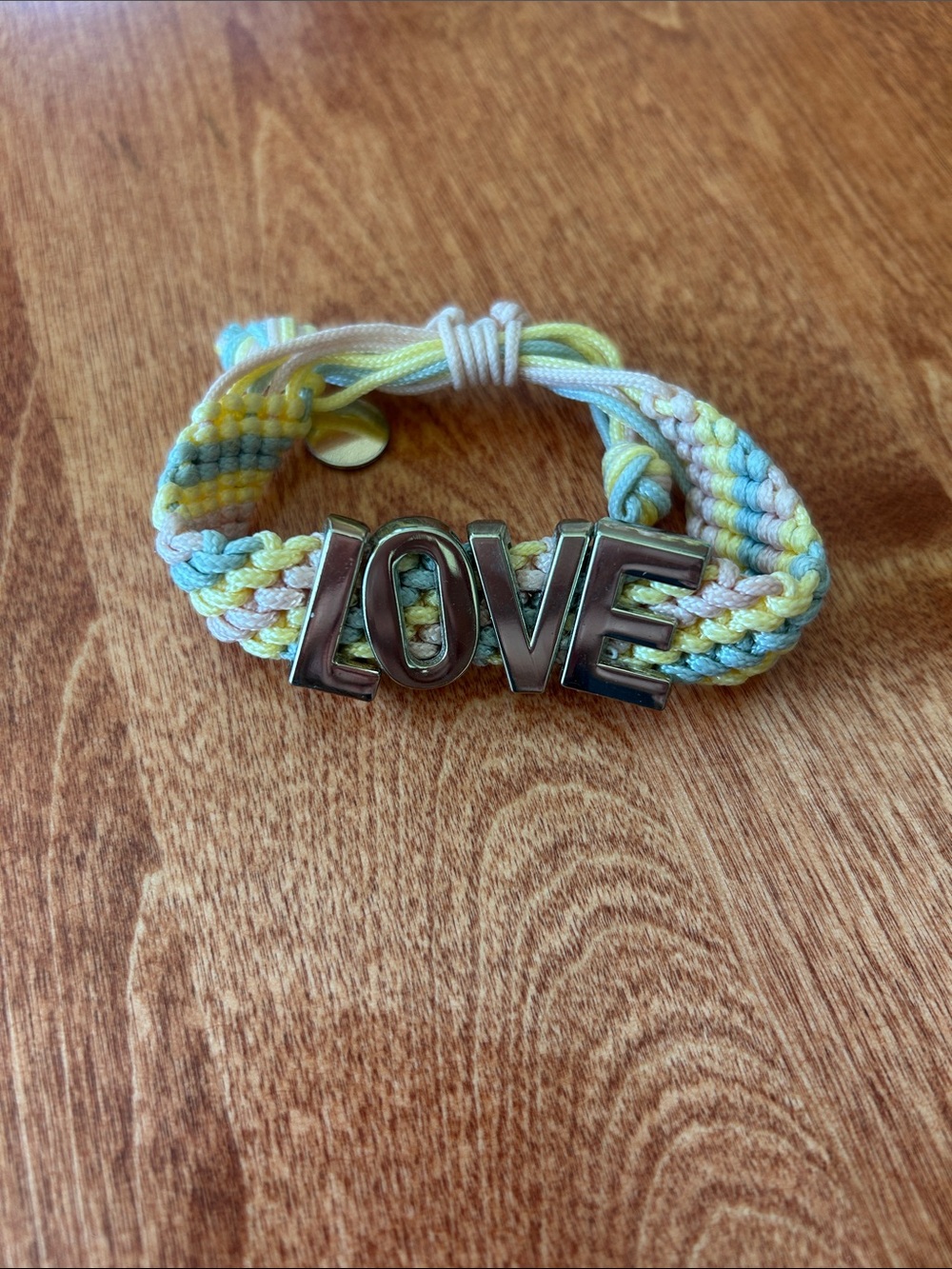 BCBGeneration LOVE Multicolored Adjustable Bracelet